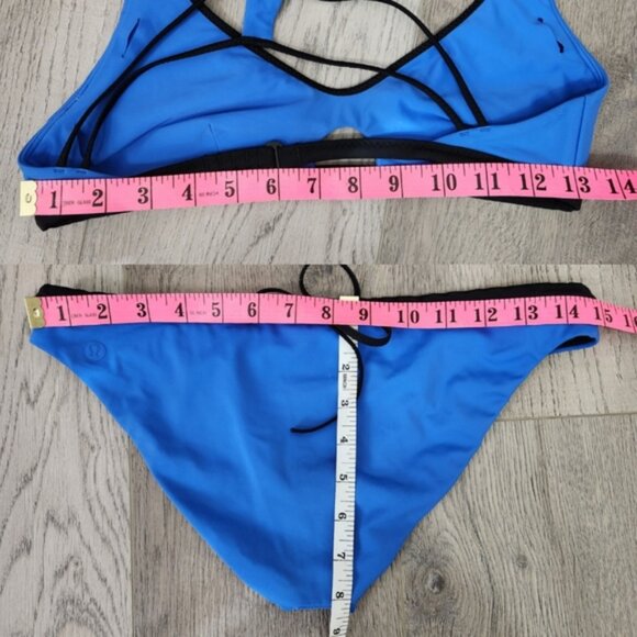 SOLD Lululemon 2016 Surf To Sand Sport Top II & Suns Out Bikini Bottoms Size S - Picture 15 of 16